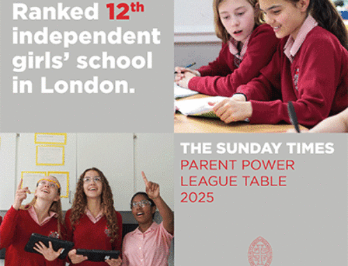 Francis Holland Regent’s Park Ranked in Top 25 Girls’ Independent Schools in The Sunday Times Parent Power 2025